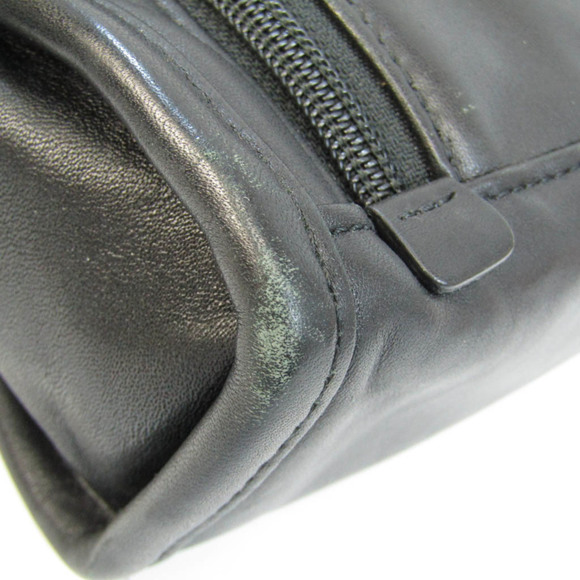 TUMI Slim Deluxe Portfolio 96110DH Men's Leather Briefcase Black - Picture 5 of 10